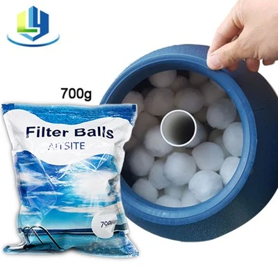 Фільтрувальний матеріал для басейну Fiber Ball, 700 г, кольорова упаковка