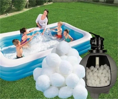Басейн пісок фільтр кульки для очищення води Filterballs для плавального басейну фільтр насоса