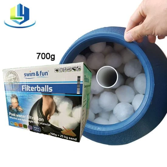 Постачальник Fiber Ball для басейну, фільтруючий матеріал 700 г, кольорова упаковка